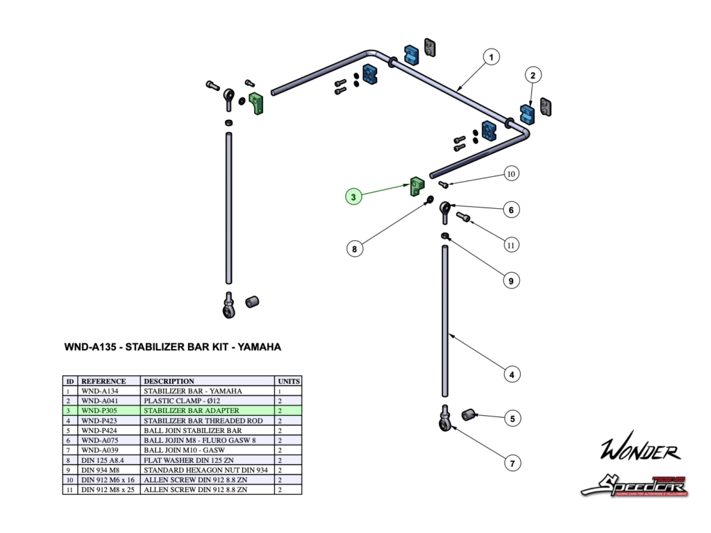 STABILIZER BAR ADAPTER