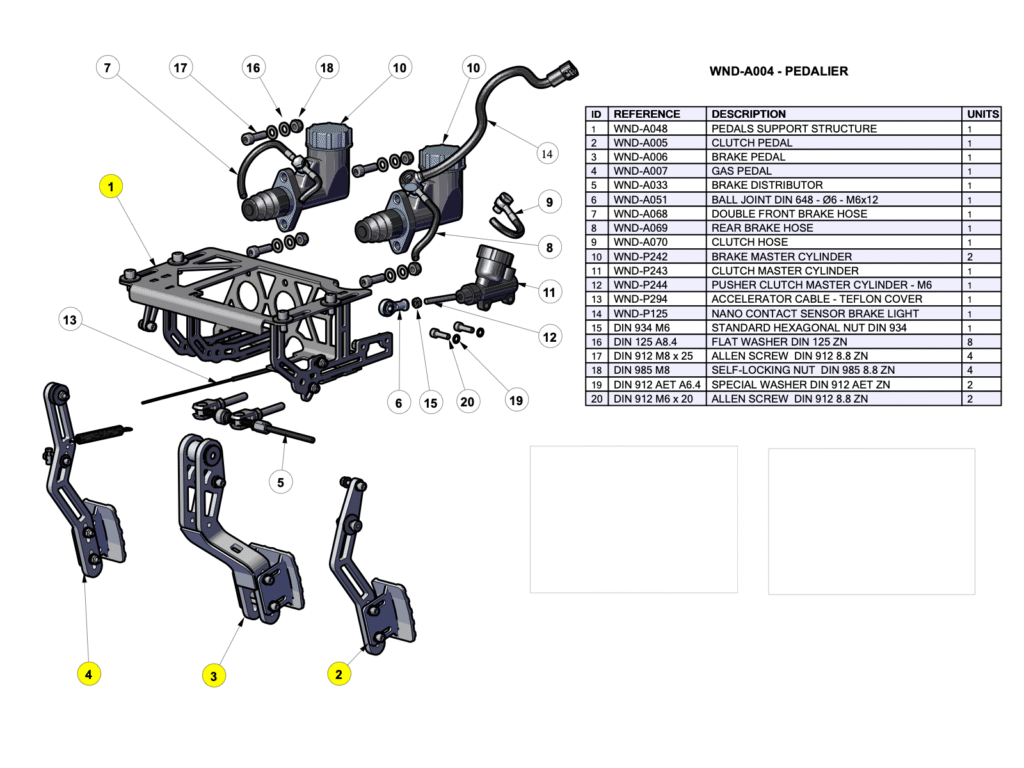 BRAKE DISTRIBUTOR - pedal box