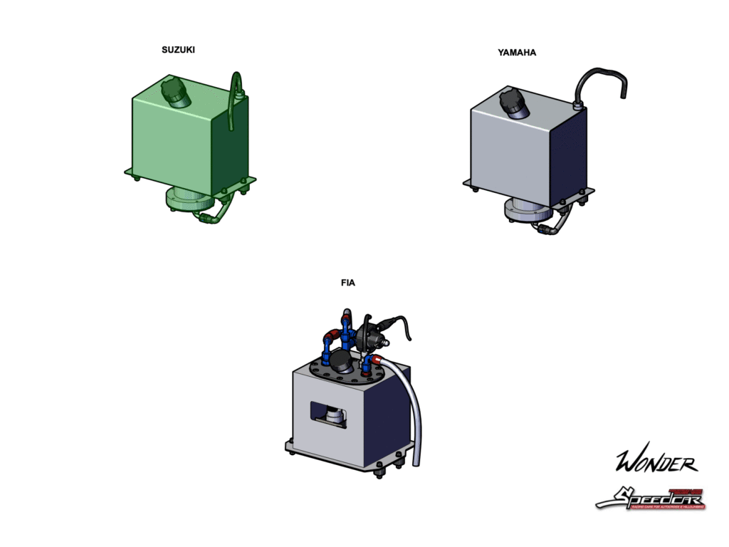 FUEL TANK - SUZUKI  KIT