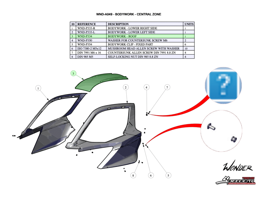 ROOF - BODYWORK